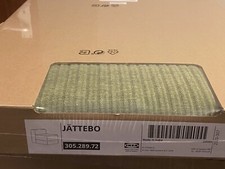 IKEA JATTEBO Cover 1-seat module with storage,Samsala dark yellow-green,30528972