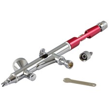 Agora-Tec&reg; airbrushpistole airbrush pistole Double Action Pistolen BD-208 red