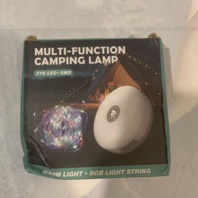 Multi-function Camping Lamp RGB Light String (Kxk-828) (29.5Ft), New In Box