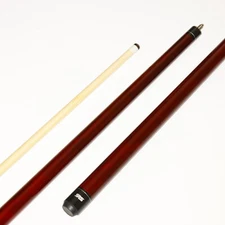 SRS S1 Red Two-Piece Billiards Pool Cue Stick w/ 12.5 Slim Shaft & Le Pro Tip