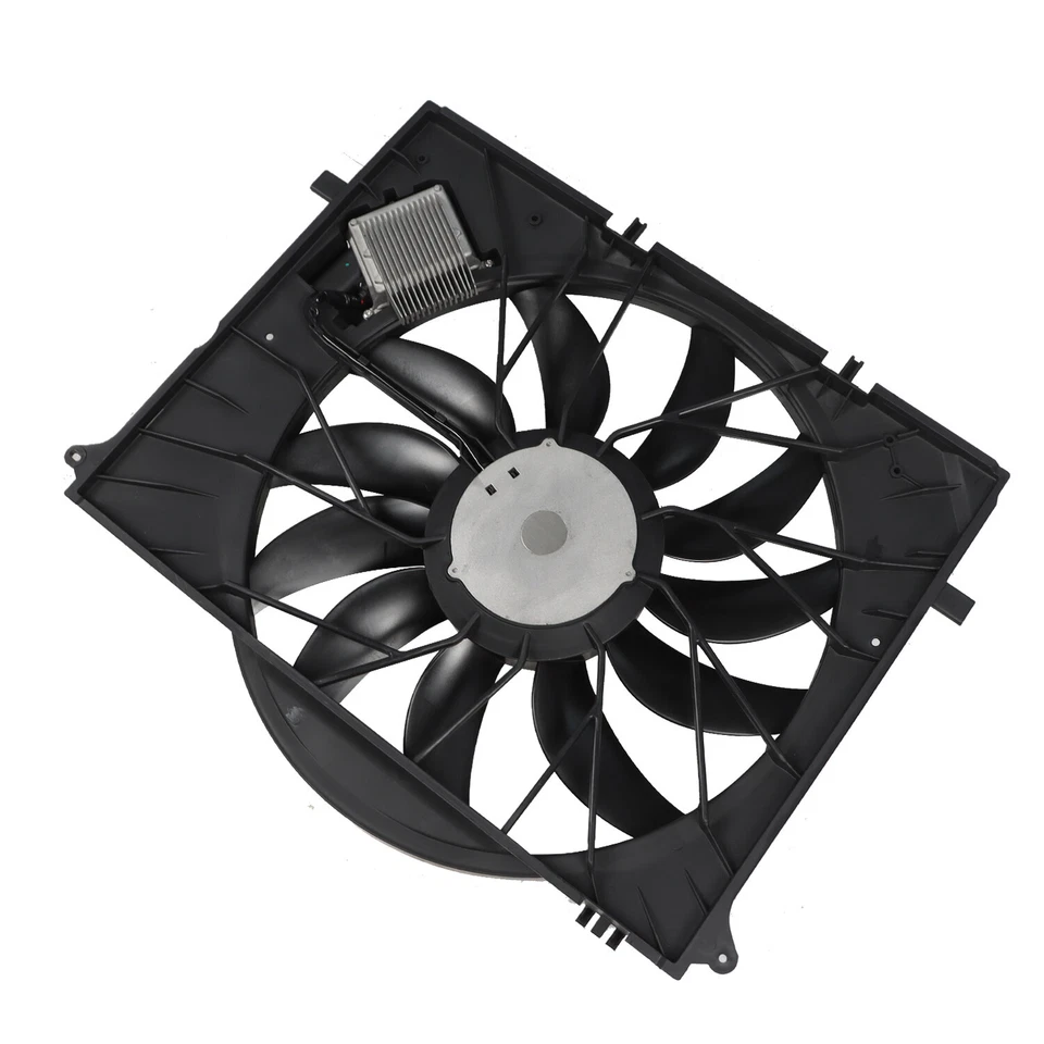 Radiator Cooling Fan Assembly For 2000-2006 MERCEDES-BENZ S430 S500 2205000193 - Image 3 of 4