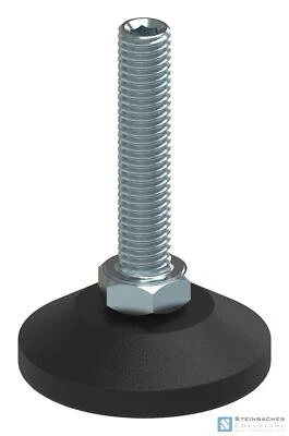 Justierschraube mit Innensechskant, Fuss-Ø 38mm, M8 x 40 | STEINBACHER©