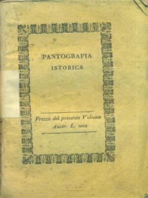 HISTORISCHER STROMABNEHMER VOL. VIII ALTE BÜCHER/MODERNISIERT BERNARDO BELLINI