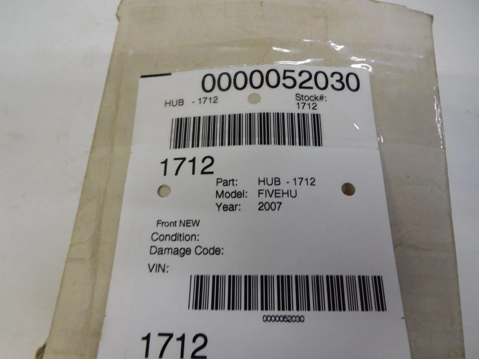 New Wheel Hub Bearing Ford 500 Taurus Mercury Sable Montego Freestyle 2005-2009 Foto 3 de 3