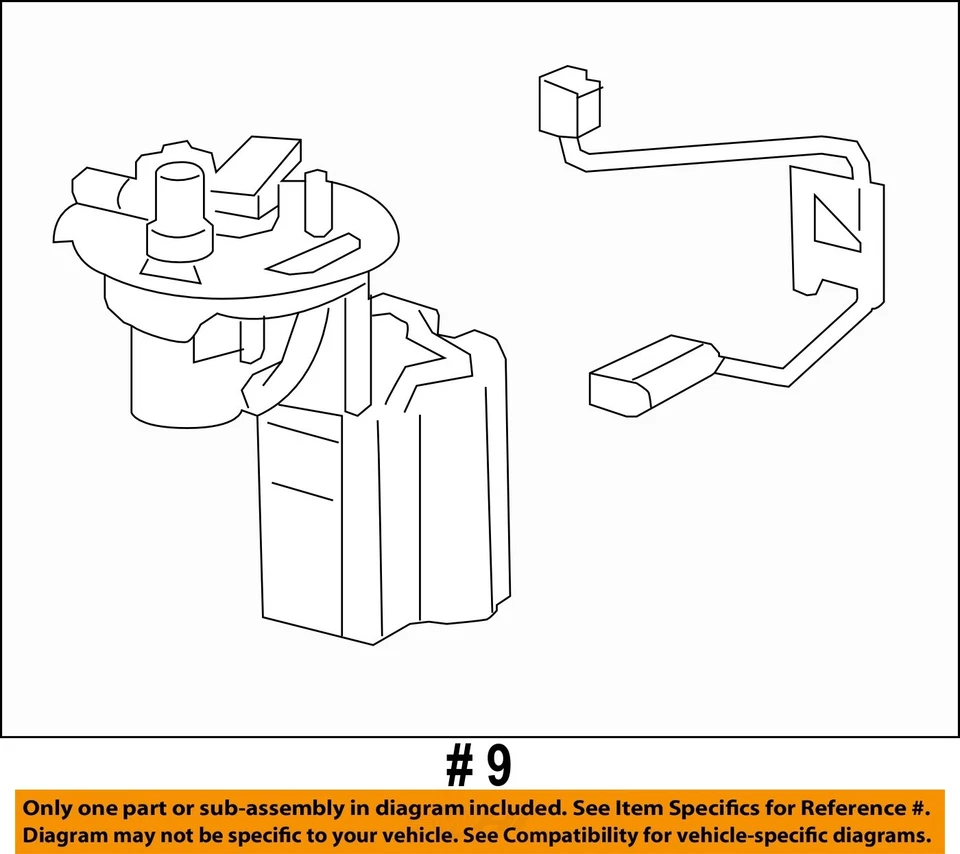 Used Fuel Pump fits: 2015 Chevrolet Cruze Pump Assembly 1.8L engine ID LWE Grade Foto 4 de 4