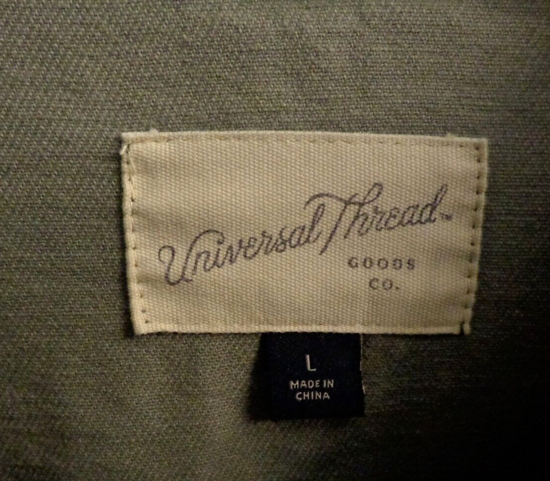 Universal Thread Green Camo Snap Jacket Women L 4… - image 6