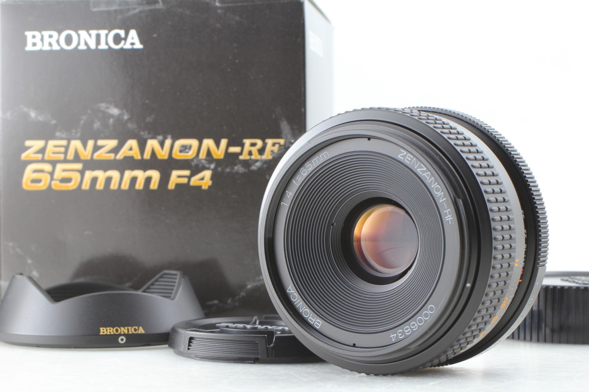 f*e様 ZENZANON-RF 65mm F4（ブロニカRF645用） Mint in Box] Bronica Zenzanon RF 645 65mm f4 Standard Lens