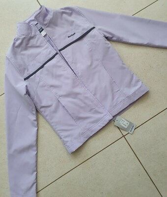 Reebok Damen-Übergangsjacke lila Größe 10 neu mit Etikett