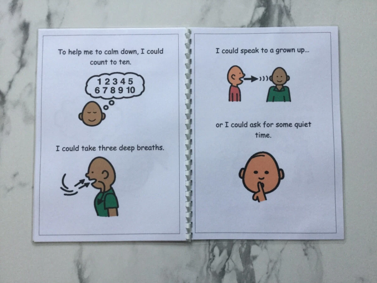 No Biting Social Story Boardmaker