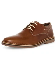 Steve Madden - Men's Harpoon Oxford Shoes, Wood, Size 9.5