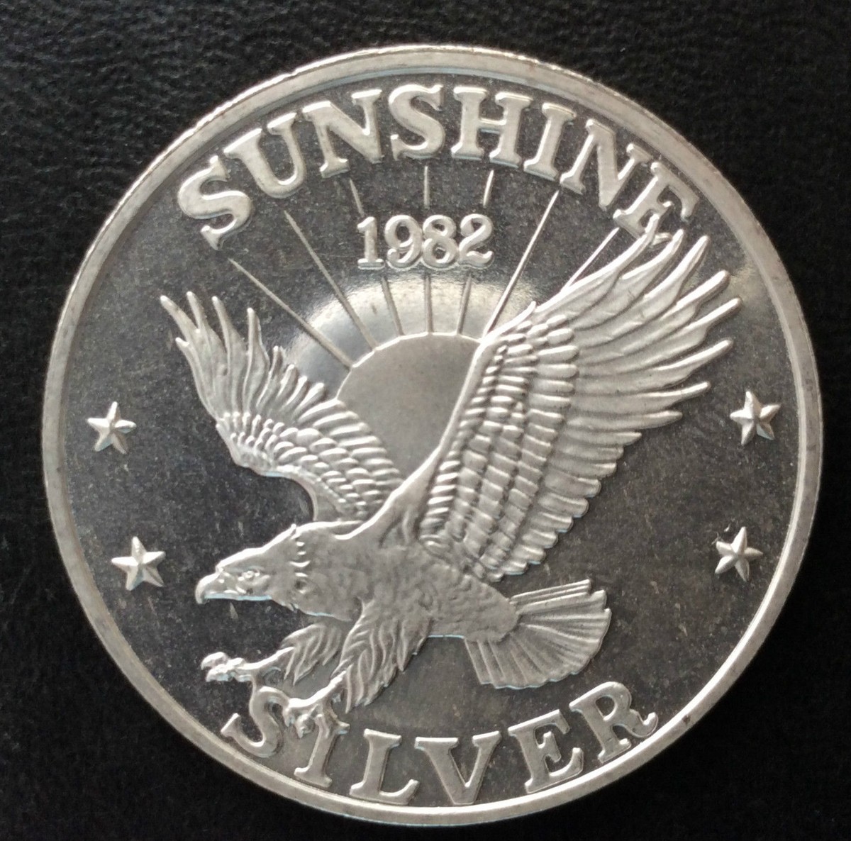 1982 Sunshine Mining Eagle Silver Medal A3607 | eBay