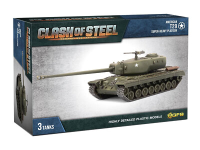 Clash of Steel: Tabletop Tank Battles - American T29 Super-Heavy Platoon