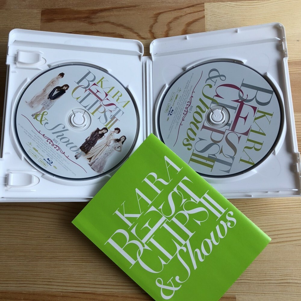KARA BEST CLIPS II & SHOWS Blu-ray JAPAN Limited Edition | eBay