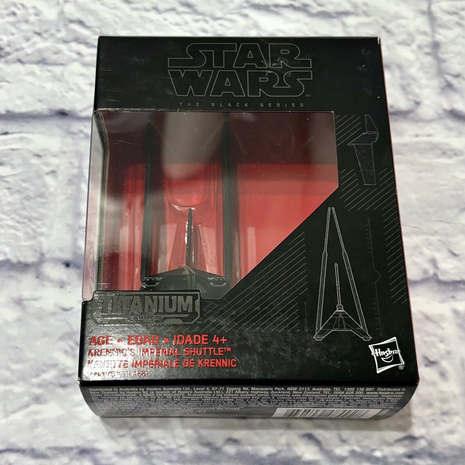 Star Wars Black Series Krennic’s Imperial Shuttle #32 Titanium Series New in Box