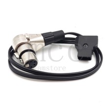 Anton Bauer D-tap to XLR 4 pin Female Cable for ARRI ALEXA RED Camera Monitor