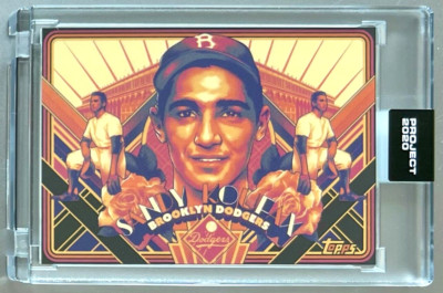 TOPPS PROJECT 2020 #320 SANDY KOUFAX HOF by Matt Taylor 1955 DODGERS * FREE SHIP