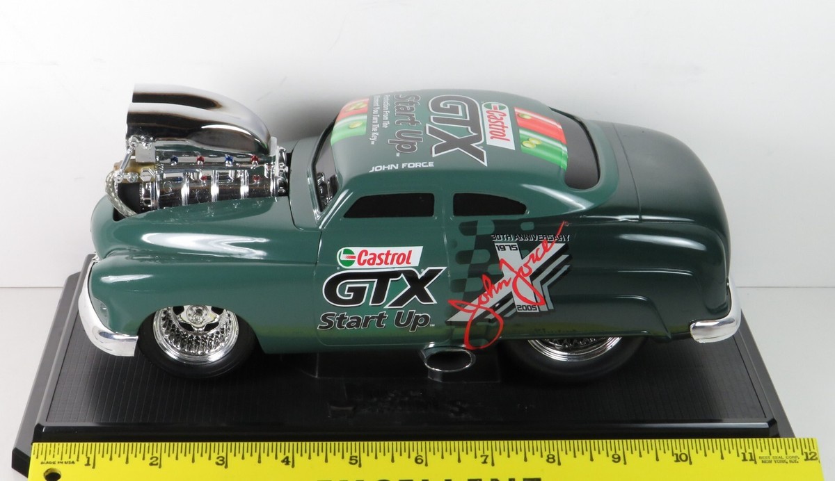 Action USA NHRA John Force 1949 Mercury Coupe 49 Merc Castrol GTX