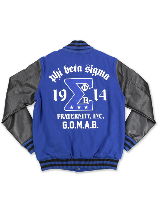 Phi Beta Sigma Fraternity Wool Varsity Jacket Phi Beta Sigma Phi Beta Sigma Fraternity Wool Varsity Jacket Phi Beta Sigma