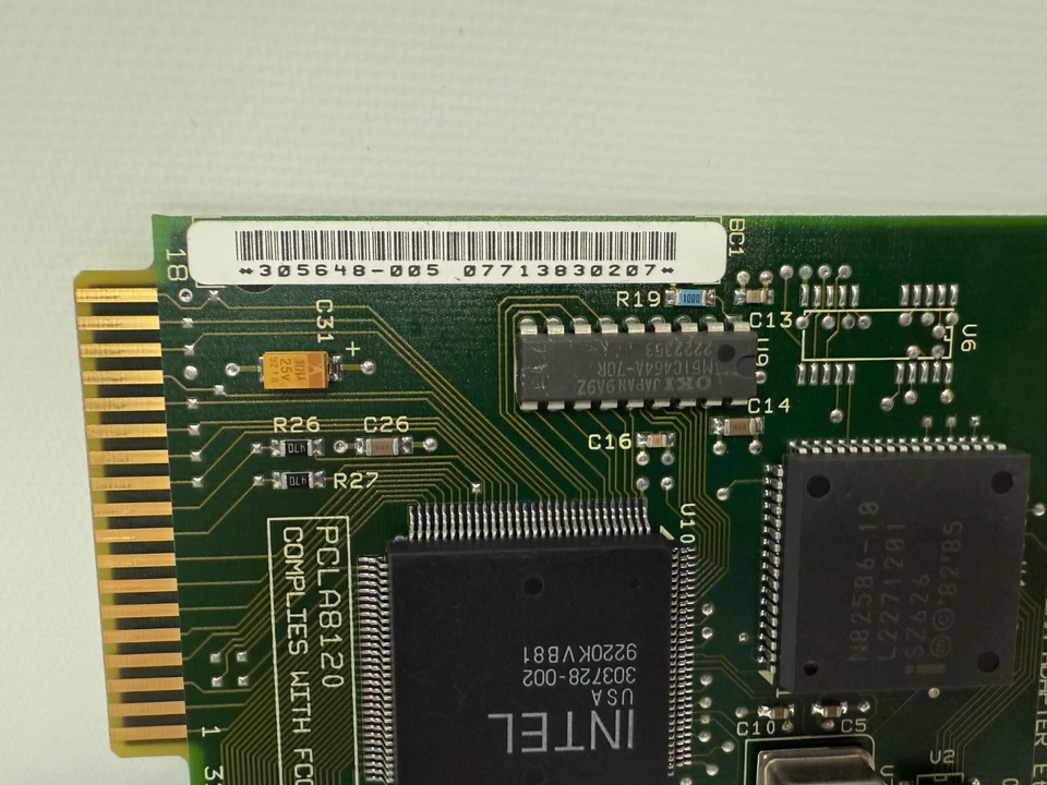 INTEL PCLA8120 ISA ETHEREXPRESS 16TP LAN ADAPTER ETHERNET ADAPTER 305648-005 - Image 3 of 4