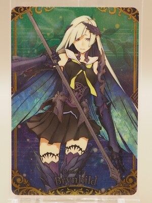 Brynhild Lancer Fate/Grand Order R 15 Wafer Card TYPE-MOON BANDAI Japan S129