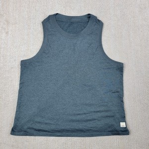 VUORI Energy Tank Top Womens S Gray Sleveless T Shirt Gym Running Yoga VW123