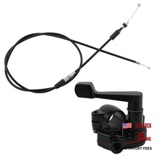 7/8'' 22mm Thumb Throttle Kit with Throttle Cable,Aluminum Motorcycle/Mini