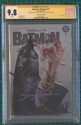 Absolute Batman 17 CGC 9.8 Foil 2x Signed by Jeehyung Lee & Scott Snyder Ltd 888