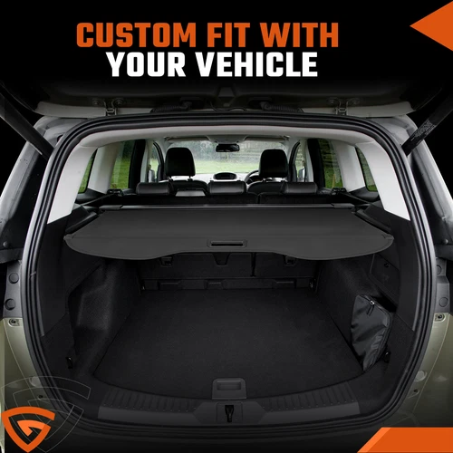 For Ford Kuga Black Parcel Shelf Boot Load Tonneau Cover Black Mk2 2013-2020 - Picture 4 of 18