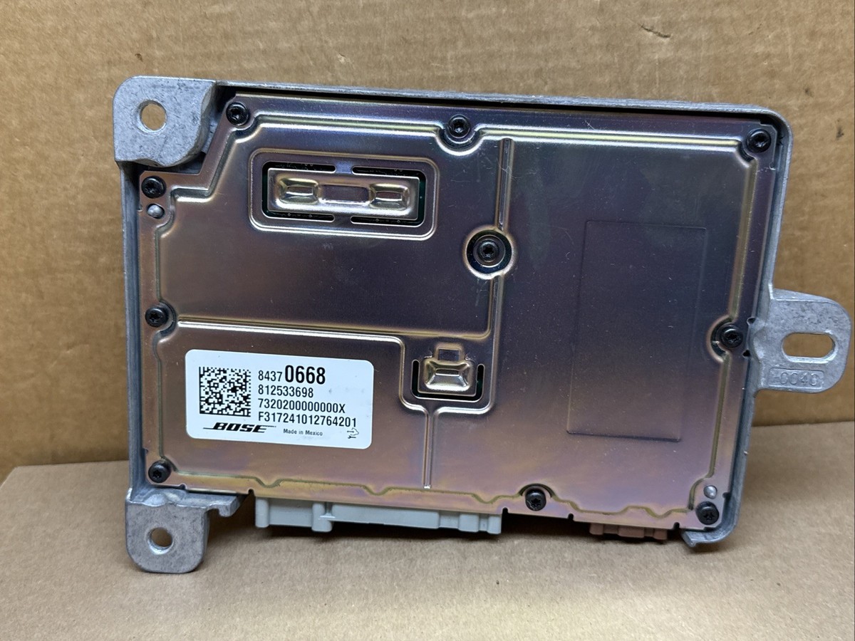 2018-2021 Chevrolet Traverse Bose Audio Radio Stereo Amplifier Amp