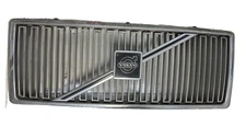 1992 1993 1994 Volvo 940 Front Upper Grille Grill with Emblem Logo OEM