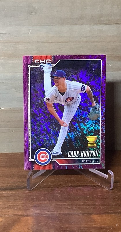 2026 Topps Series 2 - Cade Horton #632 Pink Holo