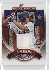 2015 Panini Elite Extra Edition USA Baseball 15U Game Jerseys Gabe Briones 9ut