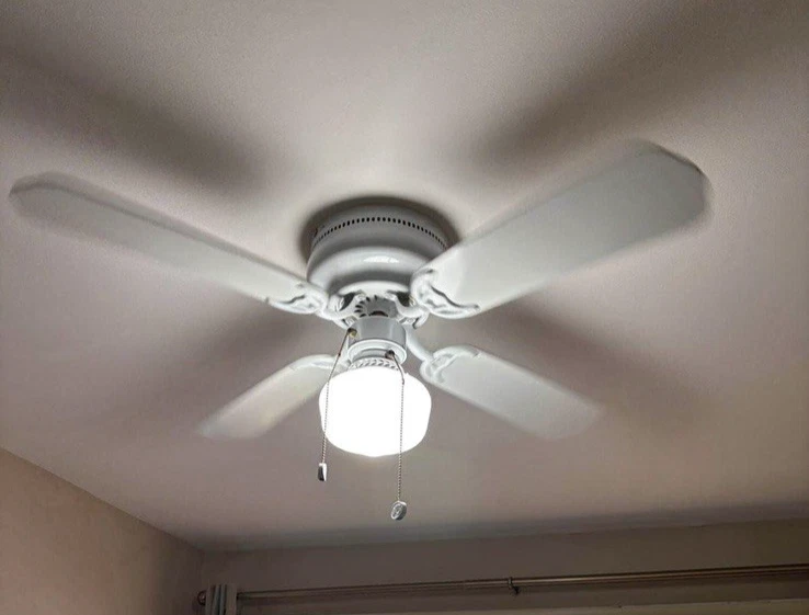 Hampton Bay White Ceiling Fans 42 in Fan Width for sale | eBay