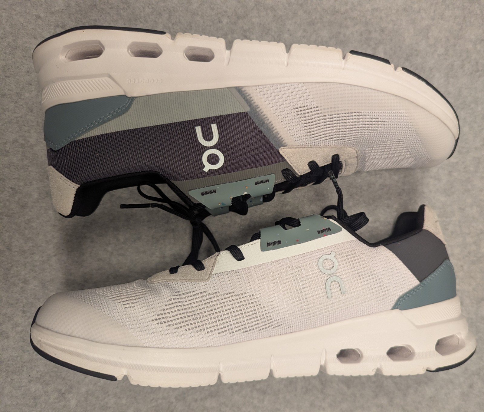 On Cloudrift Swiss Engineering White/Asphalt Runn… - image 10