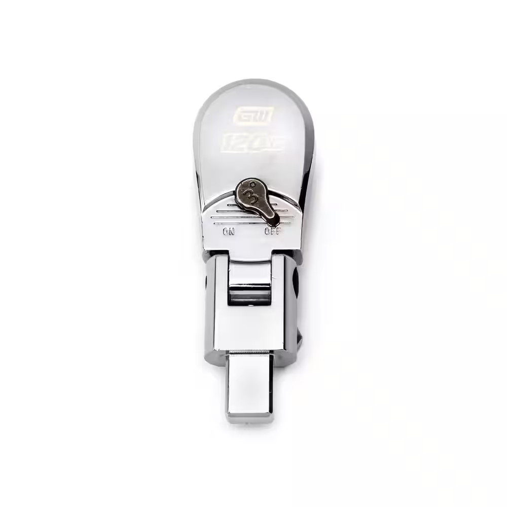 3/8 In. Drive Interchangeable Teardrop Flex Ratchet Head 9 Mm X 12 Mm