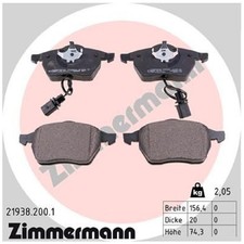 Satz Bremsbeläge Bremsklötze vorne für Audi A6 C5 4B2 4B5 | 24145259