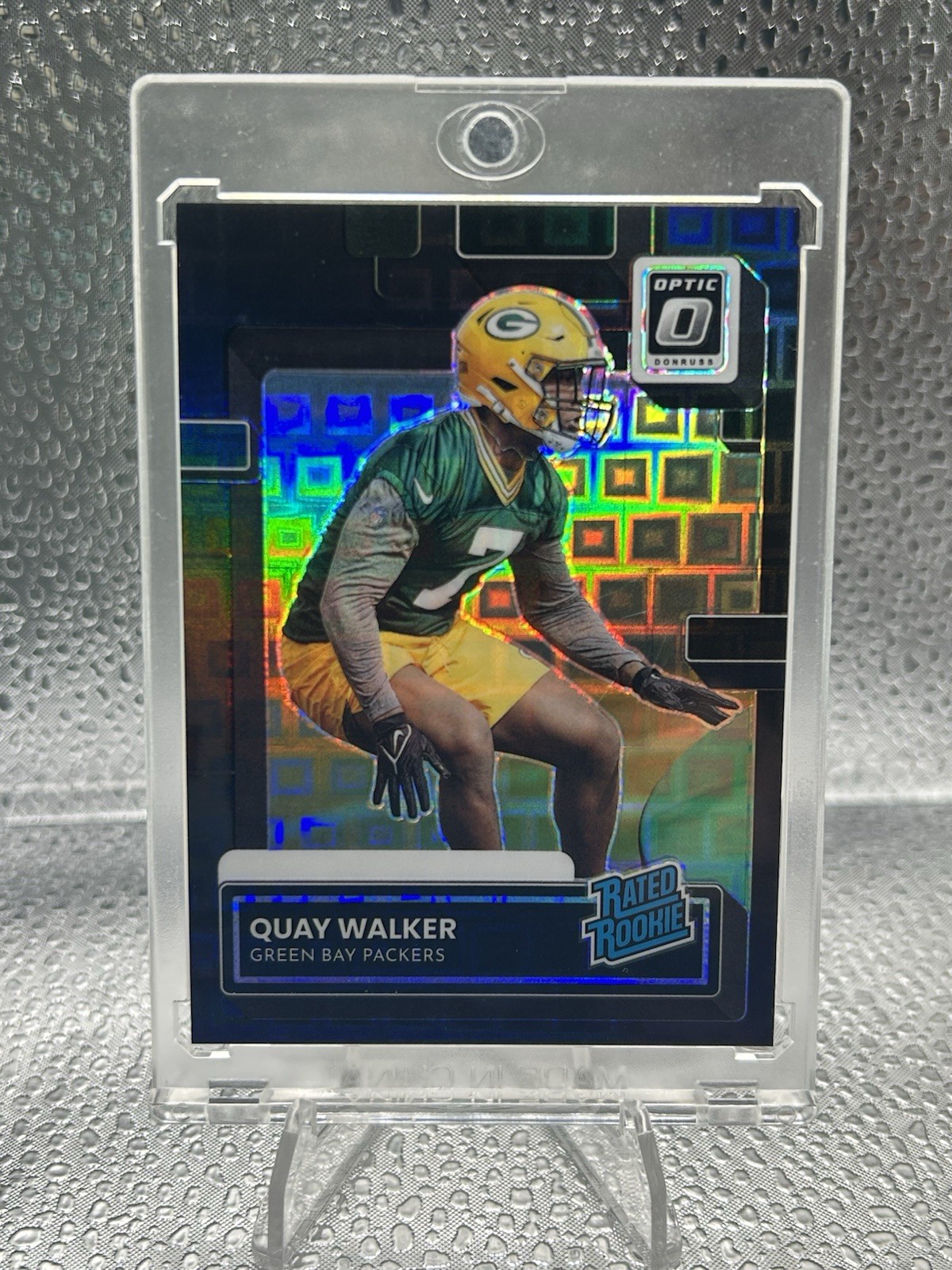 Quay Walker Panini Donruss #P356 Preview Black Pandora Optic