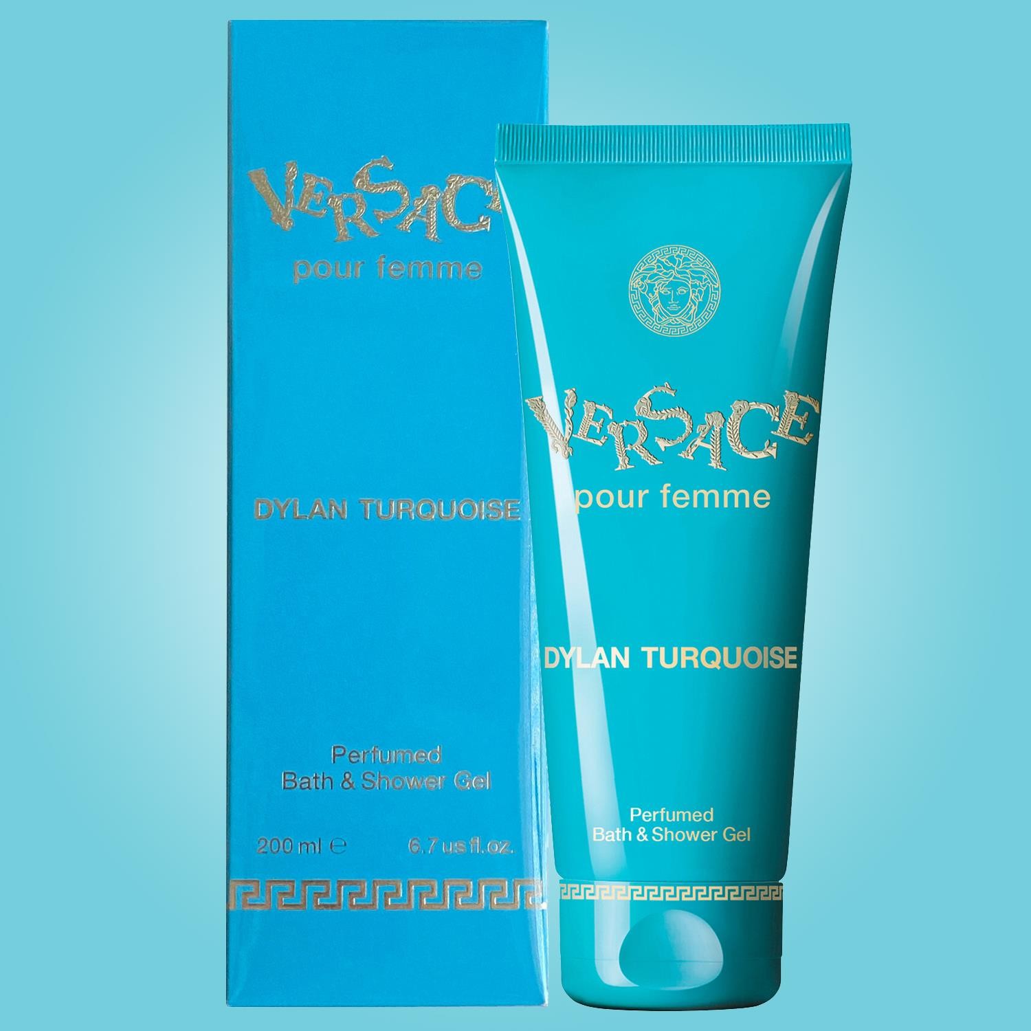 Versace Dylan Turquoise pour Femme Perfumed Bath & Shower Gel 200ml
