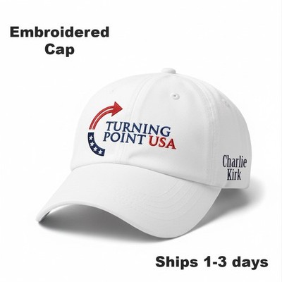 Freedom Charlie Kirk Hat Turning Point USA, Baseball Cap - Multicolors, One Size