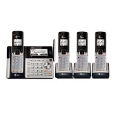 At t TL96423 4 Handset Connect To Cell Answering System With Dual Caller Id