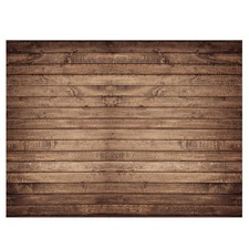 7x5ft Brown Rustic Wood Wall Photography Backdrop Birthday Party Decoration