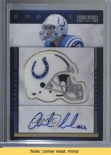 2012 Panini Prominence Rookie Signature Helmets 53/80 Andrew Luck Auto READ 1j6