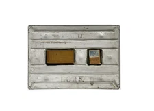 Vintage Metal Egg Crate Mailer with Interior Separators - 24 Eggs  Antique 1920s