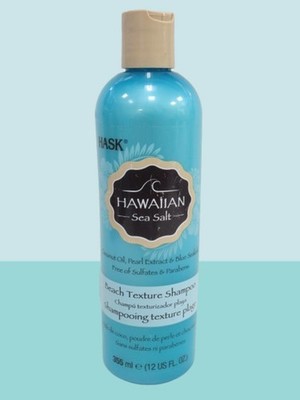 HASK HAWAIIAN SEA SALT BEACH TEXTURE SHAMPOO 12 OZ NWOB