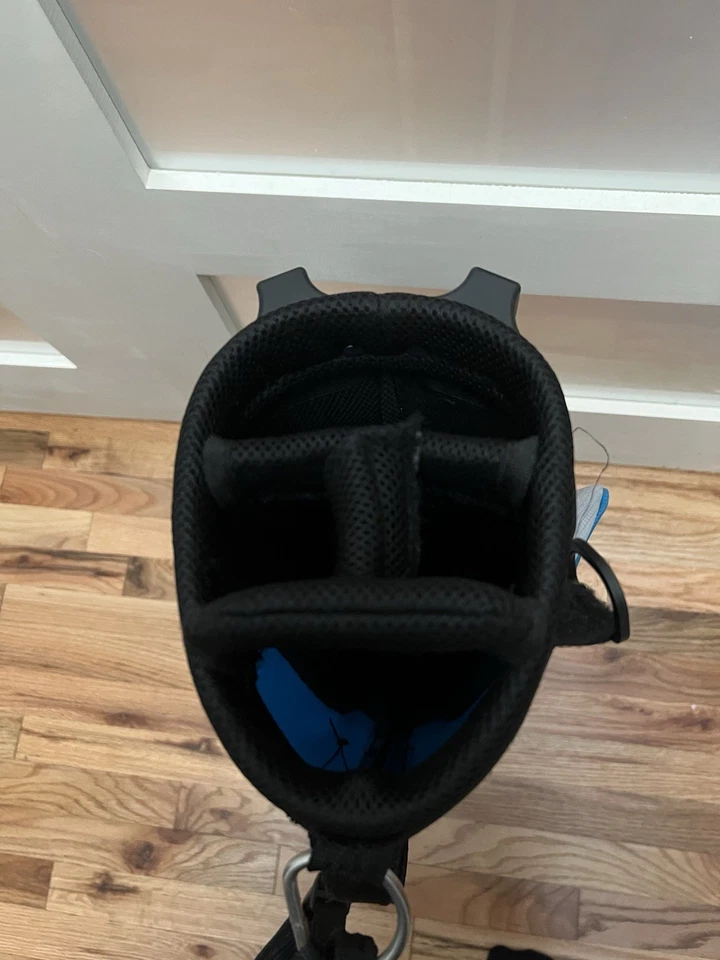 Wilson Profile Youth Golf Bag With Stand 4-Way Divider Blue And Black - Image 4 of 4