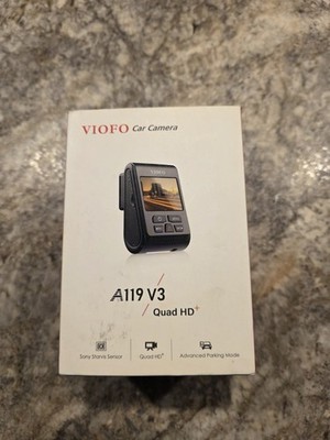 VIOFO A119 V3 2K Dash Cam 60FPS GPS Car Camera Night Vision Parking Mode