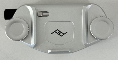 Peak Design Capture Camera Clip - Silver With No Plate