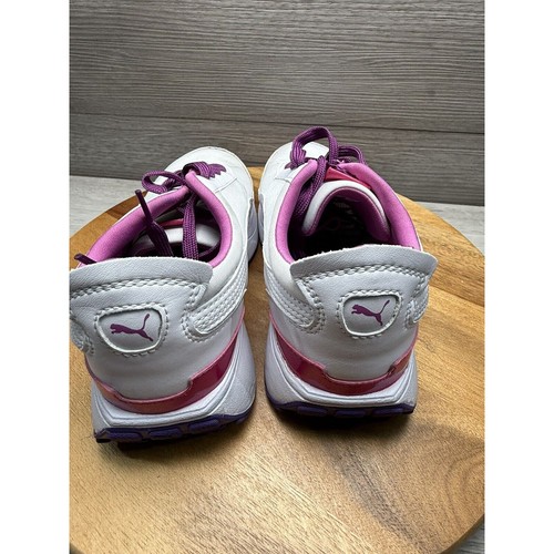 Youth 3.5C Puma Bratz Kinder Schuhe Weiß Rosa Größe - Bild 4 von 9