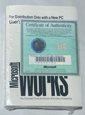 IBM PC DOS and Microsoft Windows & Works User's Guide Books 1995 Factory Sealed