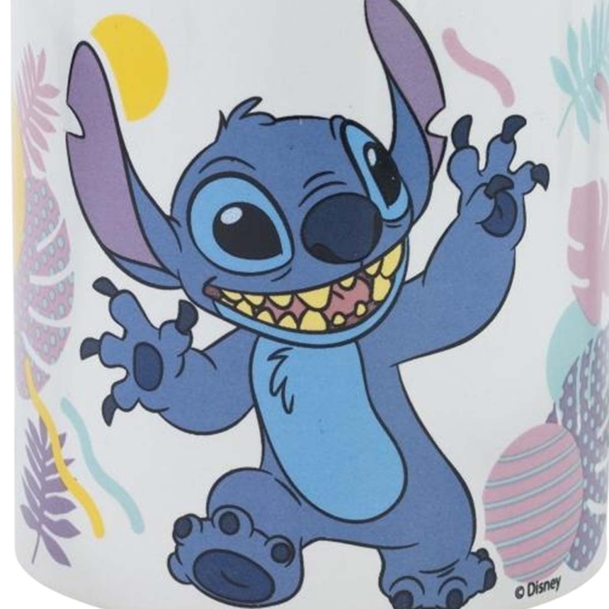 Mug Disney Stitch céramique de qualité supérieure décor fleur hawaienne